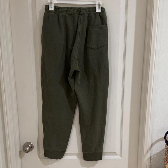 Men's Olive Green Birdwell Sweat Pants - Picture 3 of 4